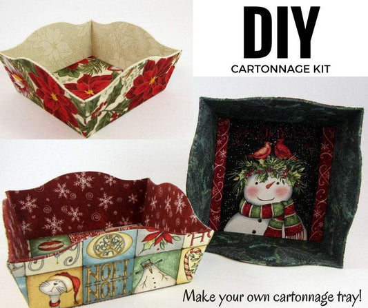 Colorway Arts Cartonnage Fabric Tray