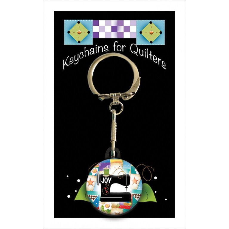 Jody Houghton Designs Joy Sewing Machine Keychain