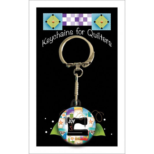 Jody Houghton Designs Joy Sewing Machine Keychain