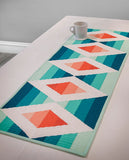 Aztec Diamond Table Runner Quilt Pattern by Krista Moser