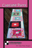 Cupcake Party Tablerunner Quilt Pattern by Orphan Quilt Designs for Villa Rosa Designs