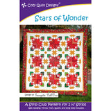 Stars of Wonder Strip Club Quilt Pattern from Cozy Quilt Designs