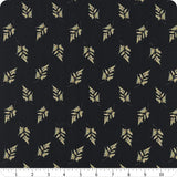 FIGO Heavenly Hedgerow Black Leaves Yardage 90588-99 from Northcott Sold by the Half Yard