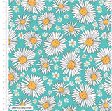 Wild Dreams Daisy Chain by The Crafty Lass Sold by the Half Yard
