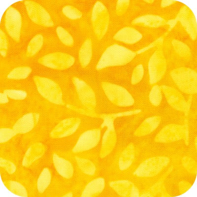 Lemon Farm Stand Batik by Robert Kaufman Sold by the Half Yard