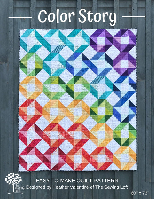 Color Story Quilt Pattern