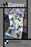 Dapper Tablerunner Quilt Pattern by Orphan Quilt Designs for Villa Rosa Designs