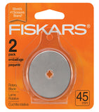 2-pack Fiskars 45 mm rotary blade