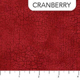 Crackle Cranberry from Northcott Sold by the Half Yard
