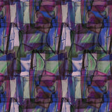 Reflections Painted Prism Blue/Multi 13494B-54 Sold by the Half Yard