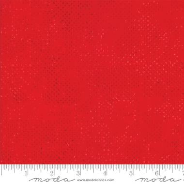 Zen Chic Spotted Christmas Red from Moda Fabrics