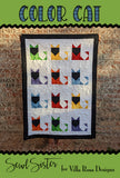 Color Cat Quilt Pattern by Villa Rosa Designs