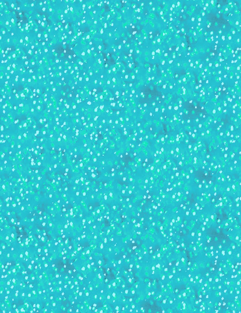 Painted Little Dots Turquoise from Timeless Treasures Sold by the Half Yard