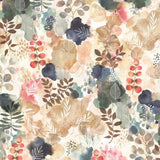 Serene Nature Allover Floral # SNAT5097-MU by P&B Textiles Sold by The Half Yard
