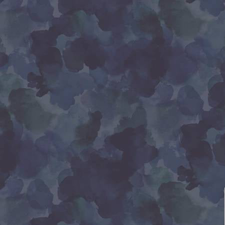 Serene Nature Watercolor Blender # SNAT5102-NN by P&B Textiles Sold by The Half Yard
