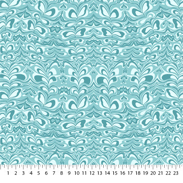 FIGO Dreamscape Marbleous Mint Yardage 90571-60 from Northcott Sold by the Half Yard