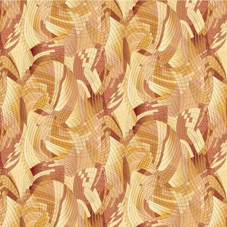 WIDE Back Matrix Wave Yellow 108" wide by P&B Textiles Sold by the Half Yard