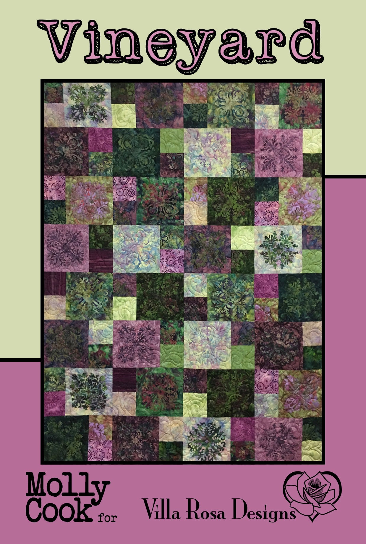 Vineyard Quilt Pattern by Villa Rosa Designs