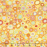 Kaffe Fassett Paperweight Yellow from Free Spirit Sold by the Half Yard