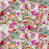 Ode to June Pewter Botanical Fields by Iron Orchids Collection for Clothworks Sold by the Half Yard