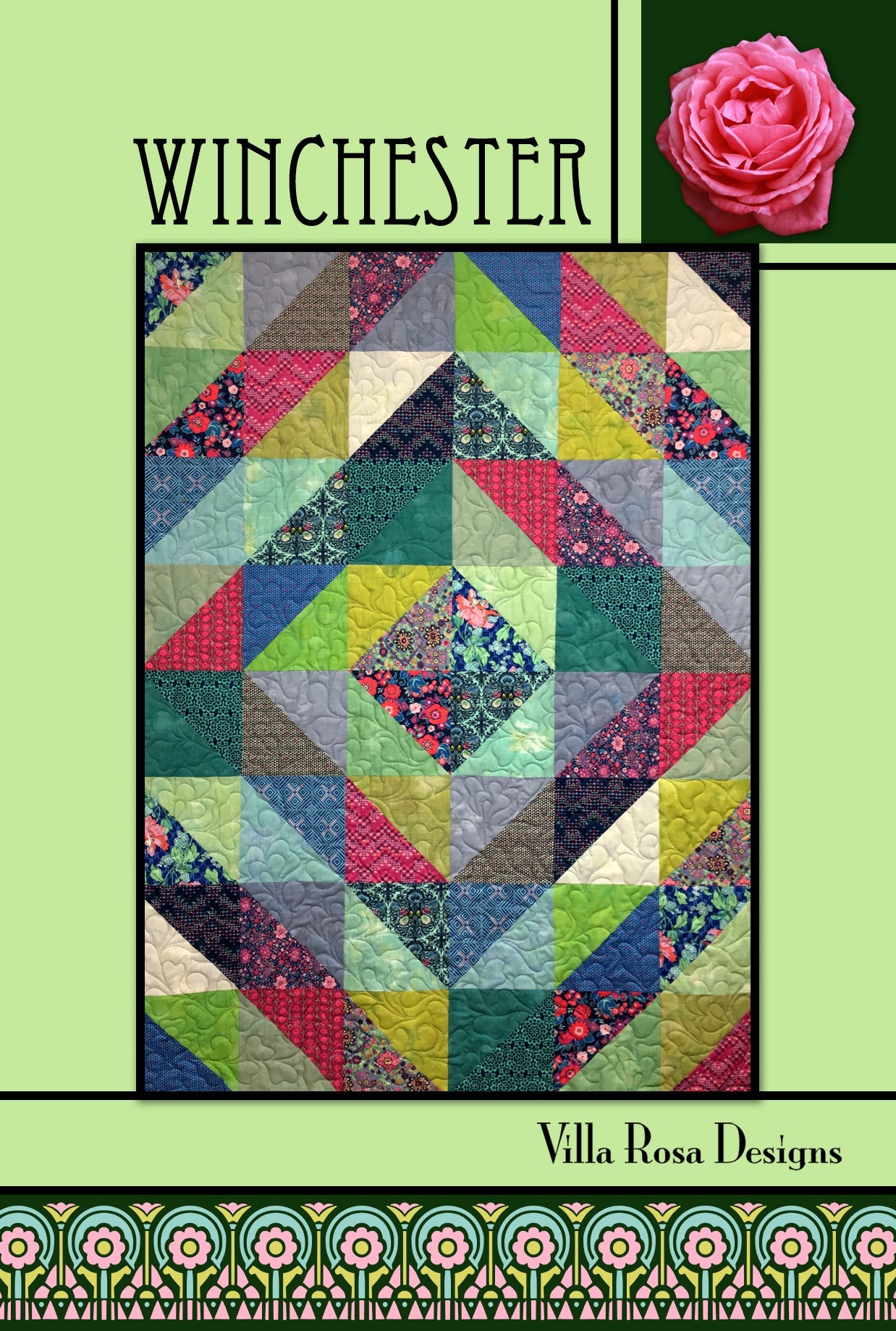 Winchester Quilt Pattern by Villa Rosa Designs