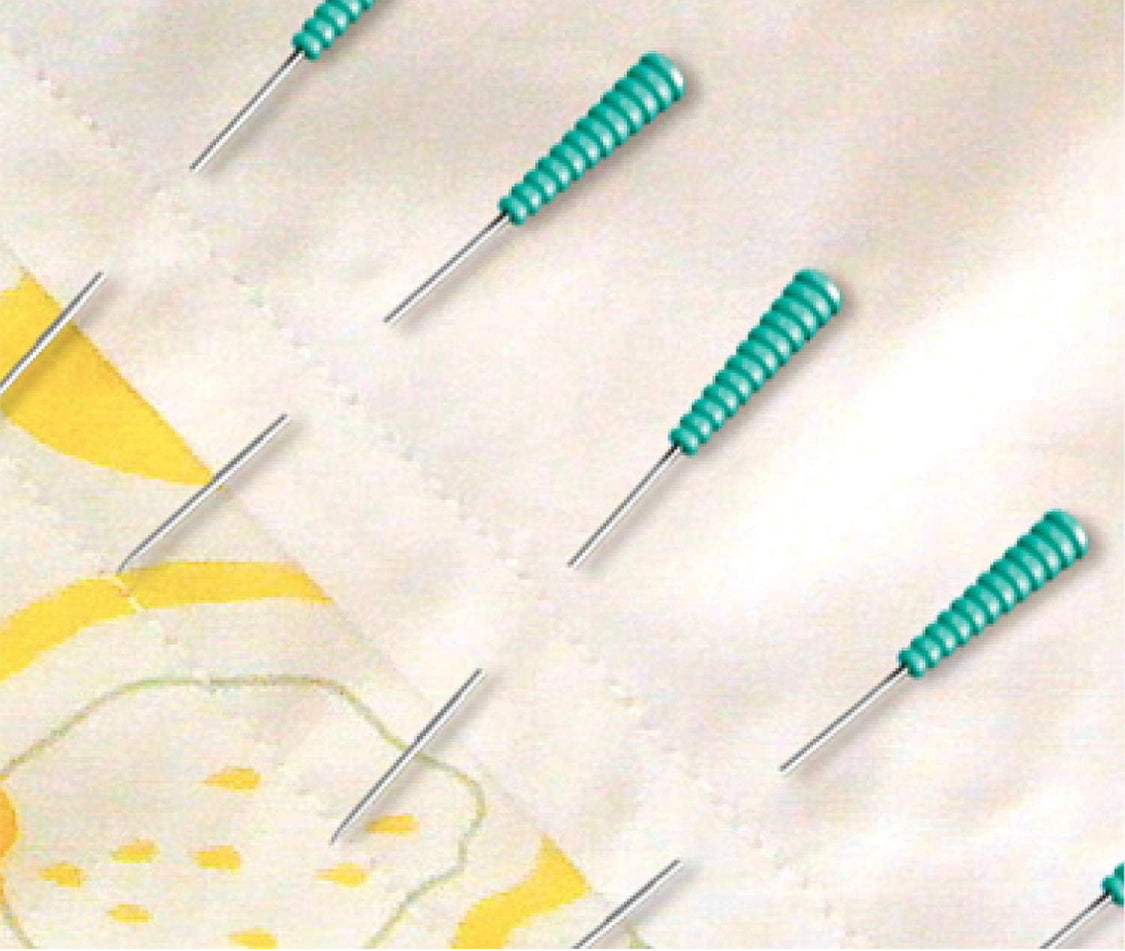 Magic Pins Regular 0.6 mm ~ 1 7/16” Patchwork Heat Resistant Pins from Taylor Seville Originals