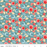 Mon Cheri Rose Lake by Lila Tuelker for Riley Blake Sold by the Half Yard