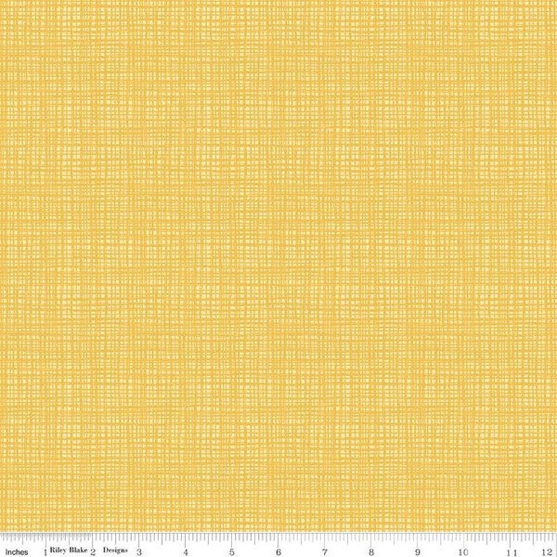 Texture Saffron by Riley Blake Sold by the Half Yard