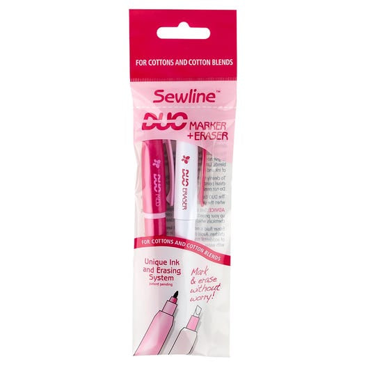 Sewline Fine Fabric Marker & Eraser