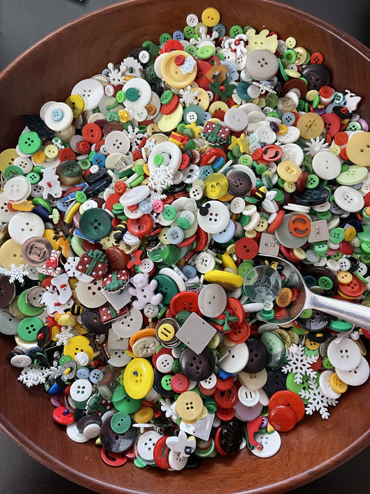 Bag of Buttons - large bag ~ 6oz