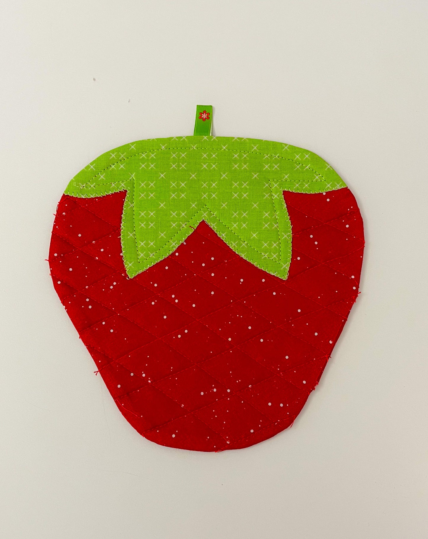 June Mug Rug Kit - Strawberry