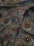 Onion Dreaming Black by M&S Textiles Australia Sold by the Half Yard