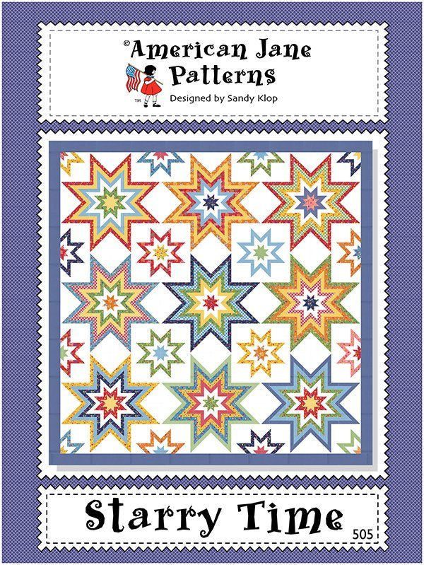 Starry Time Quilt Pattern by American Jane Patterns