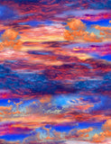 Southwest Desert Sky from Timeless Treasures Sold by the Half Yard