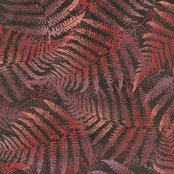 Forest Chatter Maroon1 0295-M by Maywood Studio