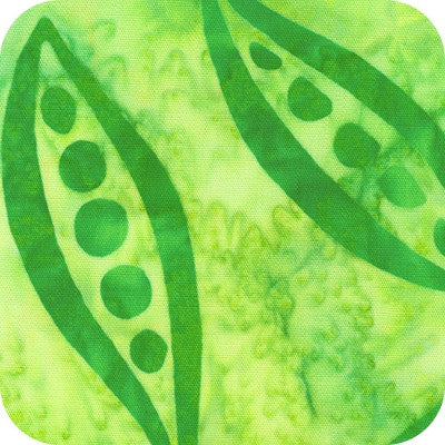 Peapod Farm Stand Batik by Robert Kaufman Sold by the Half Yard