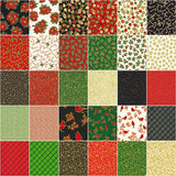 Holiday Charms Charm Pack 5" Squares from Robert Kaufman